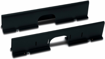 NetShelter Cable Management Partition, Black, 29.41 Inch Width, 4.80 Inch Height