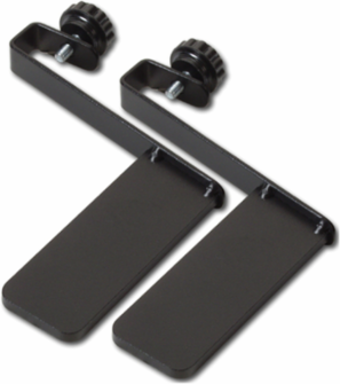 NetShelter Cable Ladder Attachment Kit for Data Cable Partitions, Black, 0.51 lb