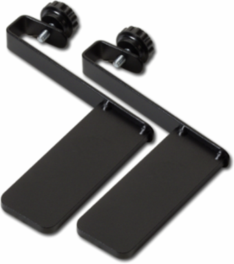 NetShelter Cable Ladder Attachment Kit for Data Cable Partitions, Black, 0.51 lb