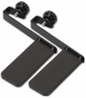 NetShelter Cable Ladder Attachment Kit for Data Cable Partitions, Black, 0.51 lb