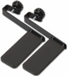 NetShelter Cable Ladder Attachment Kit for Data Cable Partitions, Black, 0.51 lb