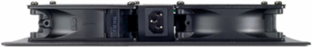 Roof Fan Tray 120V with 2 Fans and 1U Rack Space, Dimensions: 12.52 x 6.89 x 2.13 Inch