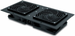 Roof Fan Tray 120V with 2 Fans and 1U Rack Space, Dimensions: 12.52 x 6.89 x 2.13 Inch