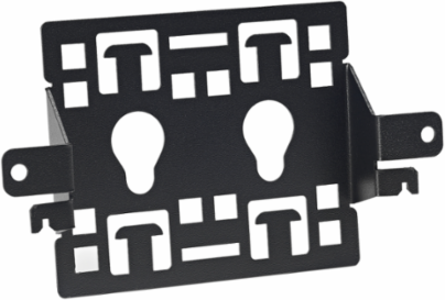 NetShelter Vertical Cable Manager Bracket Set of 2, 7.2 Inch Height, Black