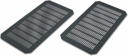 NetShelter WX Vented Gland Plates 12.52 Inch Width, 5.51 Inch Depth, 0.20 Inch Height