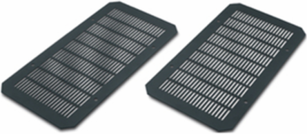 NetShelter WX Vented Gland Plates 12.52 Inch Width, 5.51 Inch Depth, 0.20 Inch Height