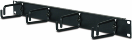 Horizontal Cable Organizer 1U, 17.52 Inch Width, 2.99 Inch Depth, 1.41 lb Weight