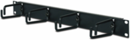 Horizontal Cable Organizer 1U, 17.52 Inch Width, 2.99 Inch Depth, 1.41 lb Weight