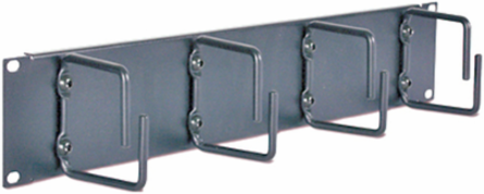 Horizontal Cable Organizer 2U 3.50 Inch Height, 17.52 Inch Width, 2.09 lb Weight