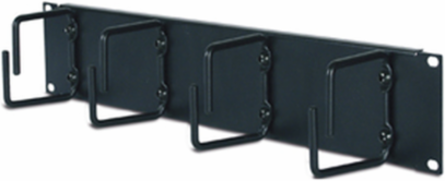 Horizontal Cable Organizer 2U 3.50 Inch Height, 17.52 Inch Width, 2.09 lb Weight