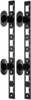NetShelter Vertical Cable Manager, Black, 3.39 Inch Width, 30.16 Inch Height