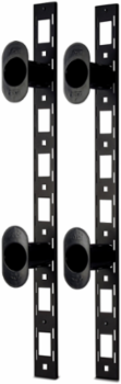 NetShelter Vertical Cable Manager, Black, 3.39 Inch Width, 30.16 Inch Height