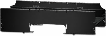 NetShelter Cable Management Trough, Black, 29.41 Inch Width, 15.26 lb Weight