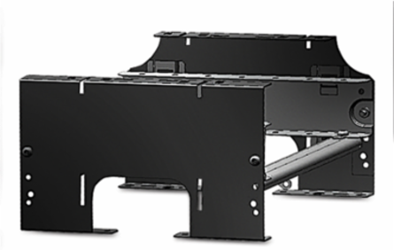 NetShelter Cable Management Trough 11.69 Inch x 7.23 Inch x 12.45 Inch, 5.47 lb, UL Classified