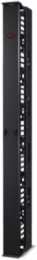 Vertical Cable Manager 84 Inch x 6 Inch for 2 & 4 Post Racks, UL Listed, 60 lb Capacity