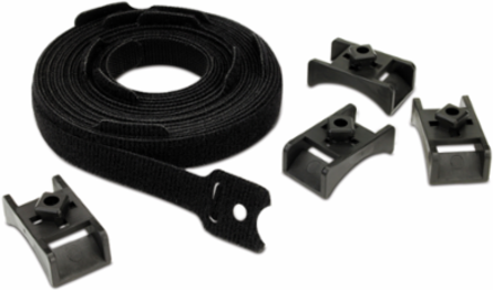 NetShelter Vertical Cable Manager Set of 10, 1.50 Inch Width, 0.50 Inch Depth
