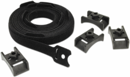 NetShelter Vertical Cable Manager Set of 10, 1.50 Inch Width, 0.50 Inch Depth