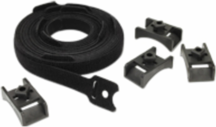 NetShelter Vertical Cable Manager Set of 10, 1.50 Inch Width, 0.50 Inch Depth
