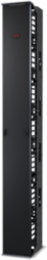 Vertical Cable Manager 84 Inch x 10 Inch Single-Sided with Door, 65.04 lb Weight
