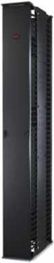 Vertical Cable Manager 84 Inch x 10 Inch for 2 & 4 Post Racks, Double-Sided with Doors