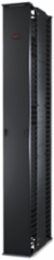 Vertical Cable Manager 84 Inch x 10 Inch for 2 & 4 Post Racks, Double-Sided with Doors