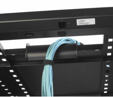 Vertical Cable Manager, Cable Fall, 2.52 Inch Height, Set of 2