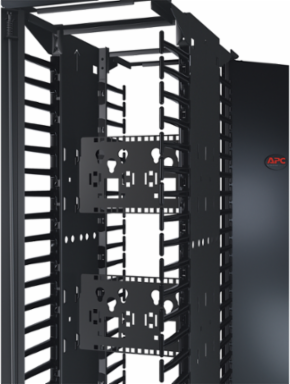 NetShelter Cable Management Bracket Set for 12 Inch Wide Vertical Manager, 2.65 lb Weight
