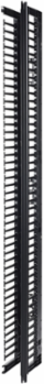 Vertical Cable Manager 84 Inch Height x 6 Inch Width Single-Sided with Door