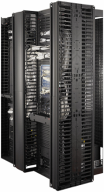 Vertical Cable Manager 84 Inch Height x 6 Inch Width Single-Sided with Door
