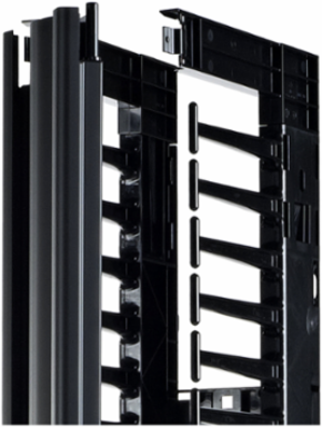 Vertical Cable Manager 84 Inch Height x 6 Inch Width Single-Sided with Door