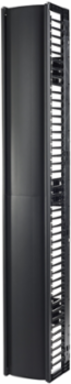 Vertical Cable Manager 84 Inch H x 12 Inch W, Single-Sided with Door