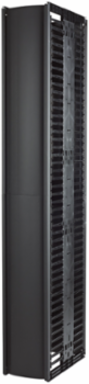 Vertical Cable Manager 84 Inch x 12 Inch, Double-Sided with Doors, 40.08 lb