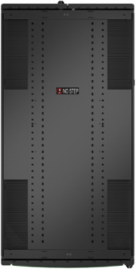 APC NetShelter SX Advanced Rack, High Strength, 52U, 2436H x 750W x 1295D mm, with Shock Package, Black [TAA]