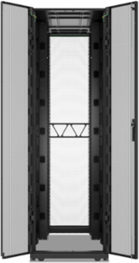 APC NetShelter SX Advanced Rack, High Strength, 52U, 2436H x 750W x 1295D mm, with Shock Package, Black [TAA]