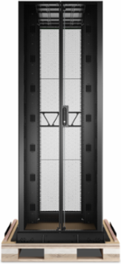 APC NetShelter SX Advanced Rack, High Strength, 48U, 2258H x 800W x 1295D mm, with Shock Package, Black [TAA]