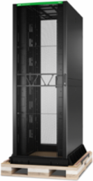 APC NetShelter SX Advanced Rack, High Strength, 48U, 2258H x 800W x 1295D mm, with Shock Package, Black [TAA]