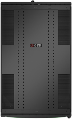 APC NetShelter SX Advanced Rack, High Strength, 52U, 2436H x 800W x 1295D mm, with Shock Package, Black [TAA]