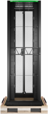 APC NetShelter SX Advanced Rack, High Strength, 52U, 2436H x 800W x 1295D mm, with Shock Package, Black [TAA]