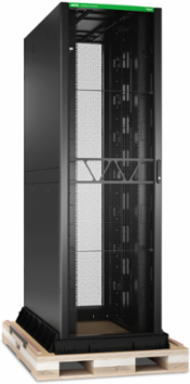 APC NetShelter SX Advanced Rack, High Strength, 52U, 2436H x 750W x 1470D mm, with Shock Package, Black [TAA]