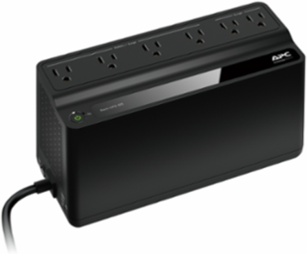 Back-UPS 425VA 120V Uninterruptible Power Supply with 6 NEMA Outlets and 8 Hour Recharge Time