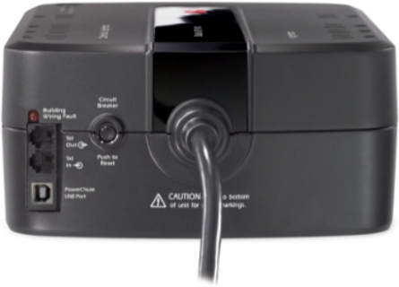 Back-UPS 650VA, 120V, 8 NEMA Outlets, USB Connectivity, Black