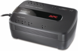 Back-UPS 650VA, 120V, 8 NEMA Outlets, USB Connectivity, Black