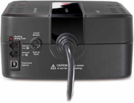 Back-UPS 650 VA, 120V, 8 NEMA Outlets, 3.46 Inch Height, Energy Efficient