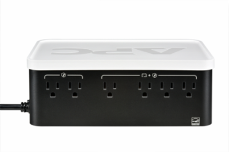 APC Back-UPS, 700VA/420W, Floor/Wall Mount, 120V, 6x NEMA 5-15R outlets, USB Type A + C Ports, Battery is not user replaceable