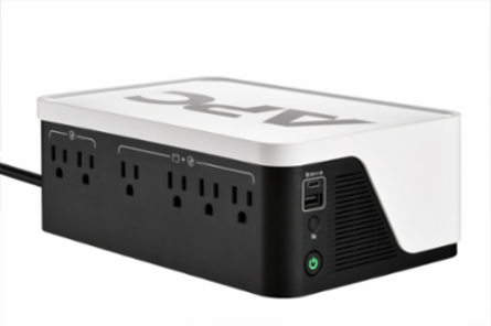 APC Back-UPS, 700VA/420W, Floor/Wall Mount, 120V, 6x NEMA 5-15R outlets, USB Type A + C Ports, Battery is not user replaceable