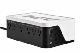 APC Back-UPS, 700VA/420W, Floor/Wall Mount, 120V, 6x NEMA 5-15R outlets, USB Type A + C Ports, Battery is not user replaceable
