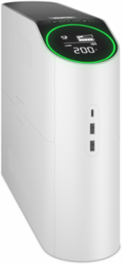 Back-UPS Pro Gaming UPS, 1500VA, 900W, 10x NEMA 5-15R Outlets, RGB, Pure Sine Wave, White