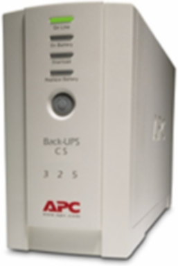 APC Back-UPS CS 325VA, 230V, without auto shutdown software, 4 IEC outlets (1 surge)