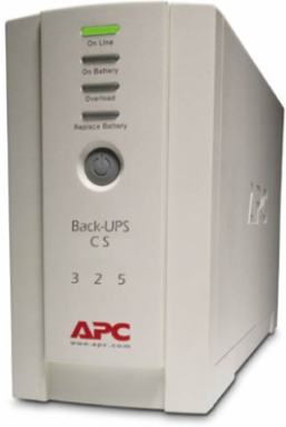 APC Back-UPS CS 325VA, 230V, without auto shutdown software, 4 IEC outlets (1 surge)