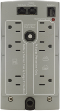 Back-UPS 350VA, 120V, 6 NEMA Outlets, Surge Protection, 12.52 lb, 1020 J Surge Energy